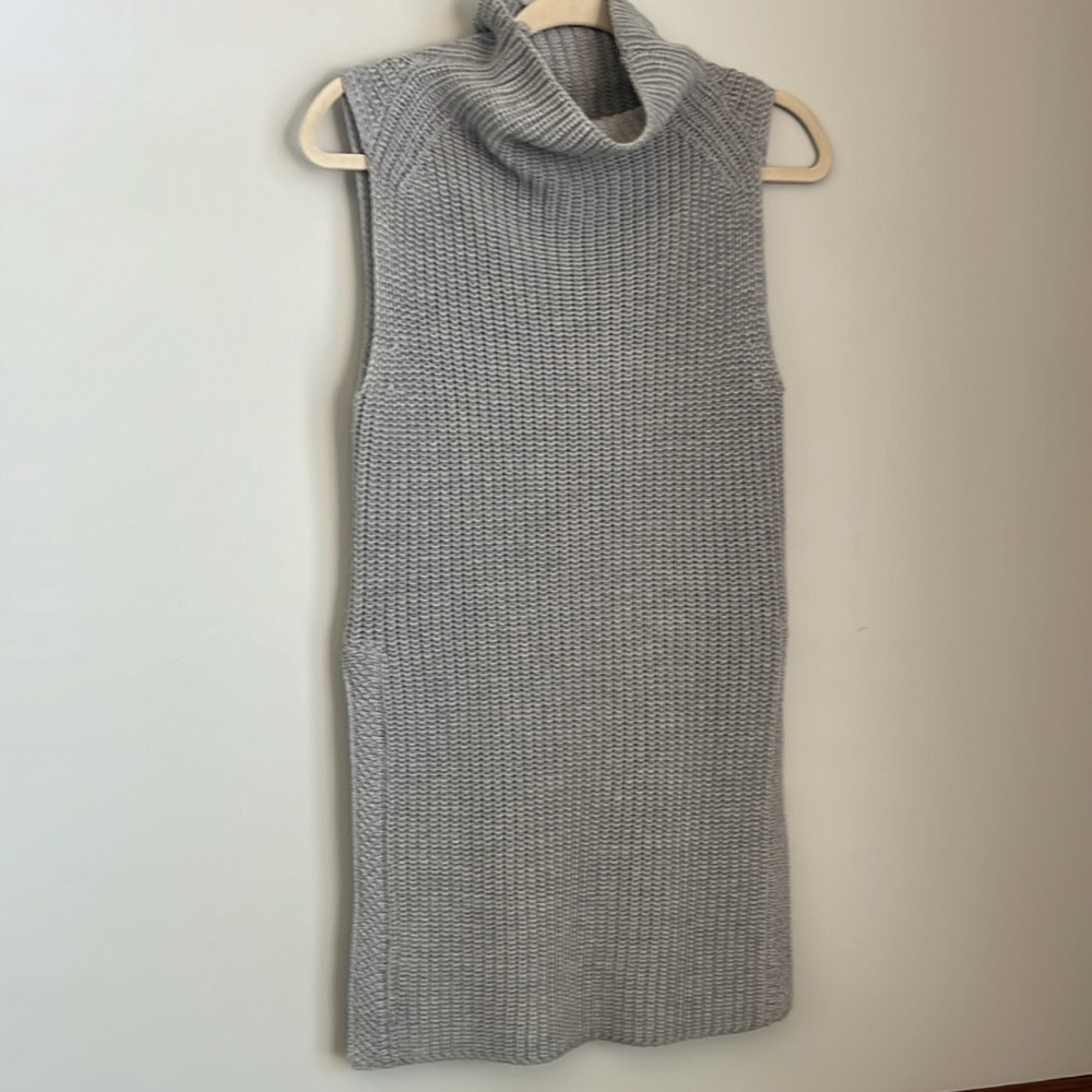 Aritzia wilfred mock neck tunic sweater